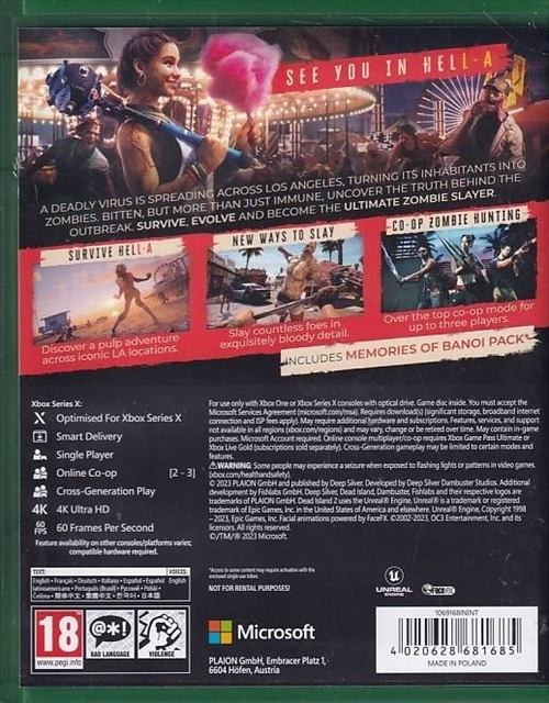 Dead Island 2 Day One Edition - XBOX One (B Grade) (Genbrug)